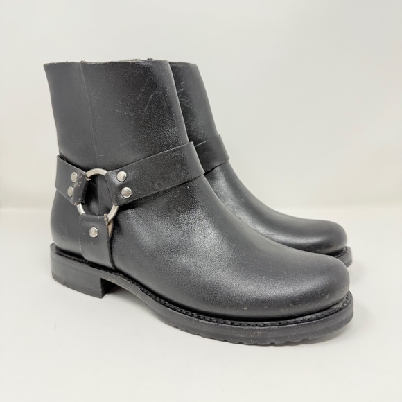 New Frye Veronica Flex Harness Boot Antique Black Women's Sz 11 - Picture 4 of 16